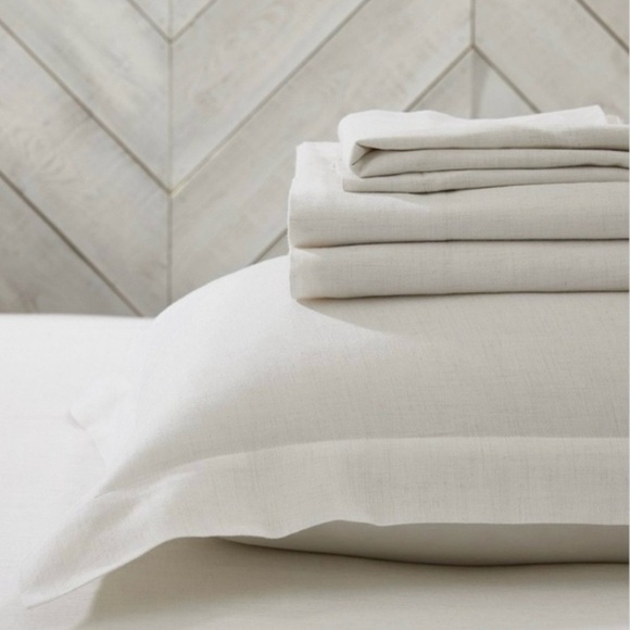 The White Company Other - The White Company - Evesham Duvet & Shams Set - Full/Queen90 x92" Cloud Marl NWT